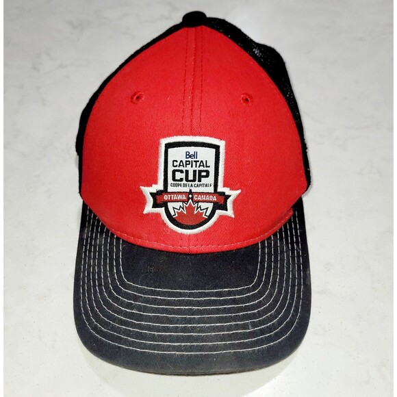 Cap Hat Other - Bell Capital Cup Ottawa Senators Mesh Embroidered Trucker Hat Snap Back NHL CA
